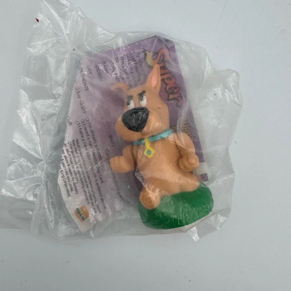 VNTG 1996 Scrappy-Doo Wind-Up Toy Figure Burger King Kids Meal Scooby-Doo SEALED